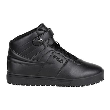 Black slip on high tops 2025