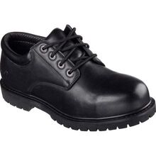 SKECHERS Work Relaxed Fit Cottonwood-Elks Men's Slip-Resisting Work Oxford