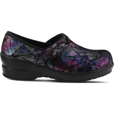 Spring Step Selle Foil Women's Slip-Resistant Leather Slip-On Shoe, , large