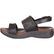 4EurSole Sprightly Women's Black Low Wedge Slingback Sandal, , large