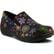 Spring Step Manila Flower Power Women's Slip-Resistant Leather Slip-On Shoe, , large