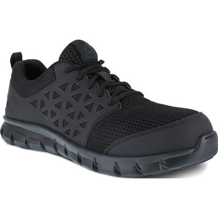 Reebok Sublite Cushion Men s Work Composite Toe Static Dissipative Work Athletic Shoe RB4039