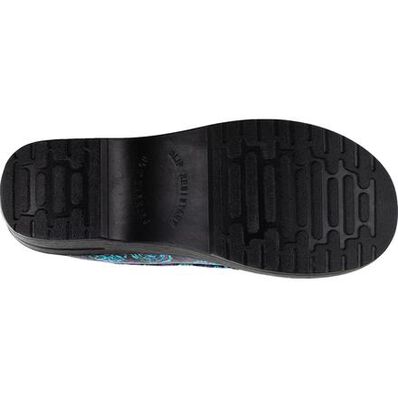 Easy WORKS by Easy Street Leeza Batik Women's Slip-Resistant Patent Slip-On Shoe, , large
