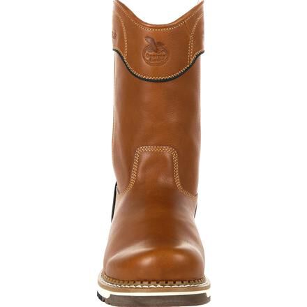 Pull on on sale wedge work boots