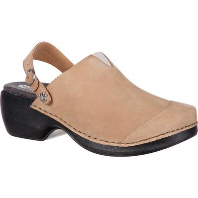4EurSole Inspire Me Women's Nubuck Leather Clog, , large