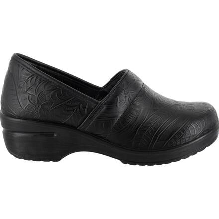 Easy WORKS by Easy Street Lyndee Women s Slip Resistant Slip On Work Shoe E200002