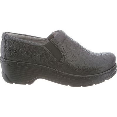 Klogs Naples Women's Slip Resistant Tooled Work Clog, , large