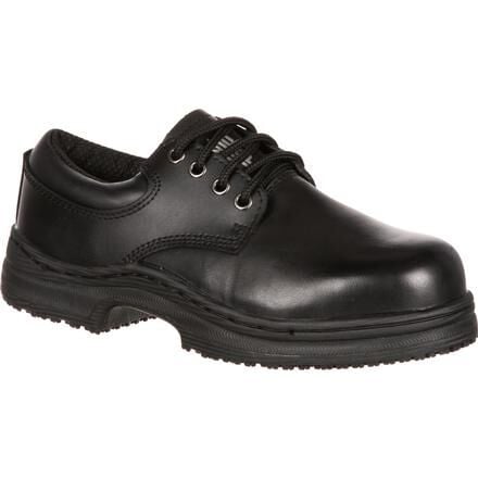Women's safety sale toe dress shoes