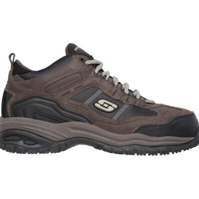 SKECHERS Work Soft Stride-Canopy Men's 5 inch Composite Toe Electrical Hazard Athletic Work Hiker, , large