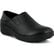 Spring Step Manila Women's Slip-Resistant Black Leather Slip-On Shoe, , large
