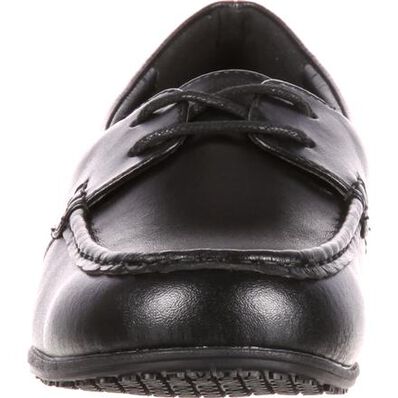 SlipGrips Women's Slip-Resistant Boat Shoe, , large