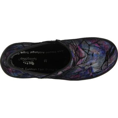 Spring Step Selle Foil Women's Slip-Resistant Leather Slip-On Shoe, , large