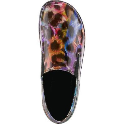 Spring Step Manila Leoflo Women's Slip-Resisting Leather Slip-On Shoe, , large