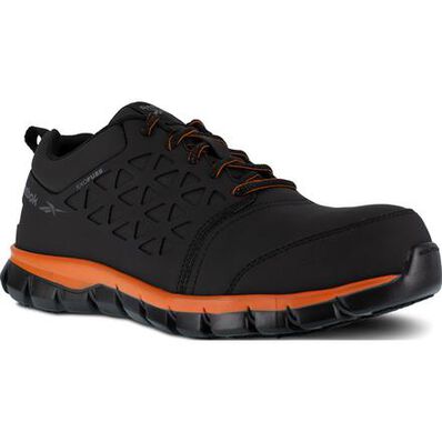 Reebok Sublite Cushion Work Men's Composite Toe Electrical Hazard Athletic Oxford, , large