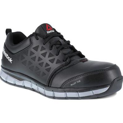 Reebok Sublite Cushion Work Men's Alloy Toe Conductive Athletic Shoe, , large