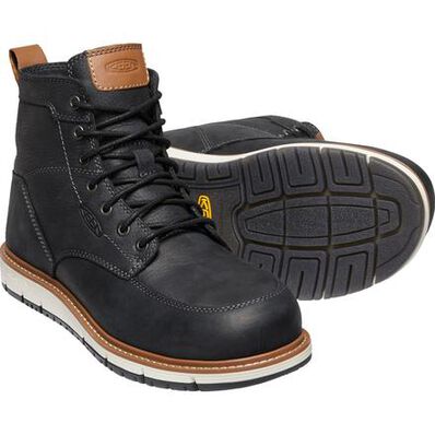 KEEN Utility® San Jose Men's 6 inch Aluminum Toe Electrical Hazard Work Boots, , large