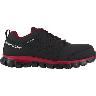 Reebok Sublite Cushion Work Men's Composite Toe Static-Dissipative Athletic Shoe, , large