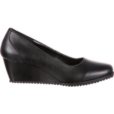 SlipGrips Women's Slip-Resistant Wedge, , large