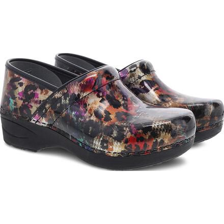 Dansko XP 2.0 Women's Slip Resistant Wild Patent Work Clog