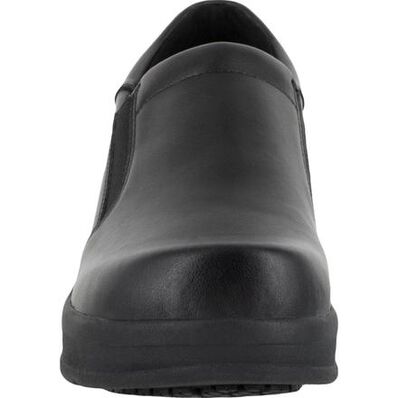 Easy WORKS by Easy Street Appreciate Women's Slip-Resistant Leather Slip-on Work Shoe, , large