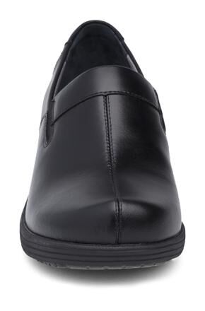 Dansko Coral Women s Black Slip Resistant Leather Work Slip on