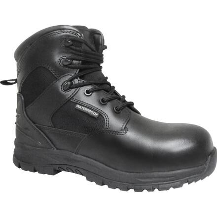 Composite toe electrical clearance hazard boots