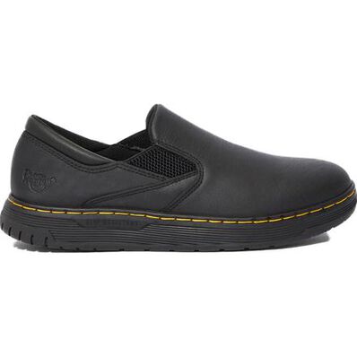 Dr. Martens Brockley SR Men's Electrical Hazard Slip-Resistant Work Slip-On Shoes, , large