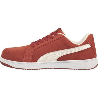 Puma Safety Iconic Suede Women's Fiberglass Toe Electrical Hazard Athletic Work Shoe, , large