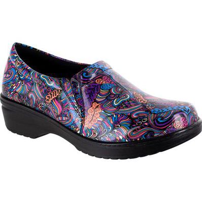 Easy WORKS by Easy Street Tiffany Women's Slip-Resistant Slip-On Work Shoe, , large