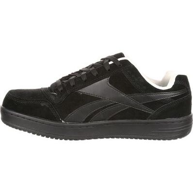 Reebok Soyay Men's Black Suede Steel Toe Work Skate Shoe, , large