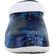 Easy WORKS by Easy Street Time Blue Flowers Women's Slip-Resistant Slip-on Clog, , large