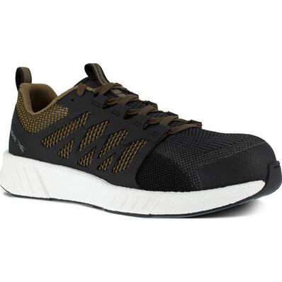 Reebok Fusion Flexweave™ Work Men's Composite Toe Static-Dissipative Athletic Work Shoe, , large