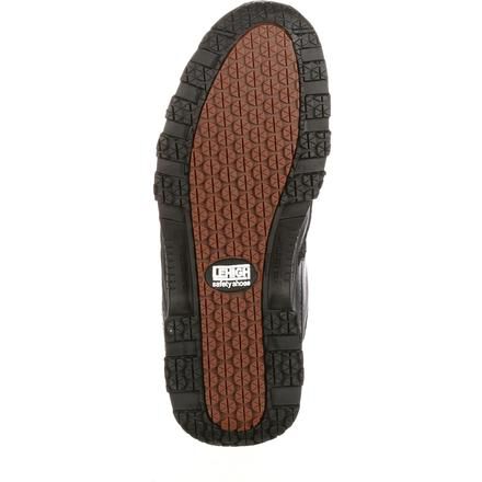 Black Composite Toe HiTop Hiker Lehigh Safety Shoes 6333