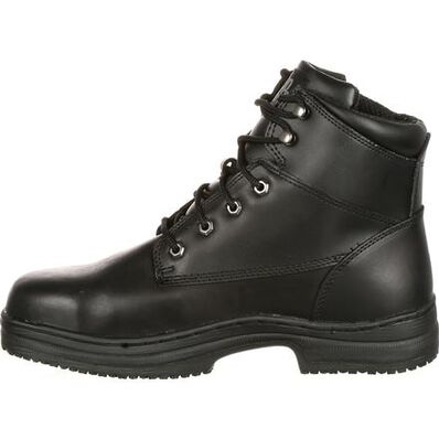 SlipGrips Steel Toe Slip-Resistant Work Boot, , large