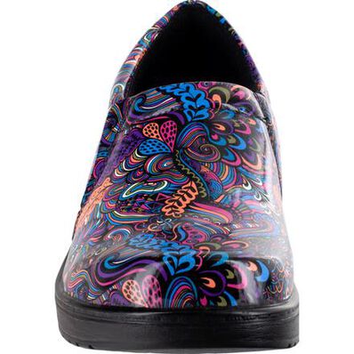 Easy WORKS by Easy Street Tiffany Women's Slip-Resistant Slip-On Work Shoe, , large