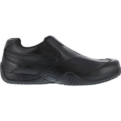 Grabbers Slip Resistant Eurocasual Slip-On Work Shoe, , large