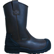 S Fellas by Genuine Grip Men's 6400 Composite Toe Puncture Resistant Waterproof Wellington Work Boots