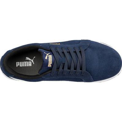 Puma Safety Iconic Suede Men's Fiberglass Toe Electrical Hazard Athletic Work Shoe, , large
