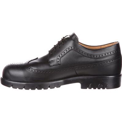 Mellow Walk David Steel Toe CSA-Approved Puncture-Resistant Work Wing-Tip Shoe, , large