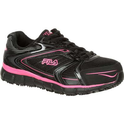 Fila Memory Reckoning 7 Women's Steel Toe Slip-Resistant Work Athletic Shoe, , large