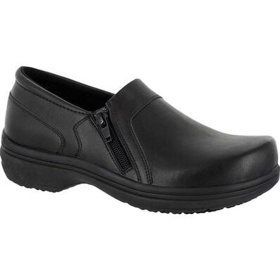 Easy WORKS by Easy Street Bentley Women's Slip-Resistant Clog, , large