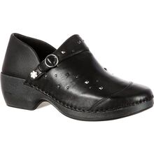 4EurSole Inspire Me Women's Studded Leather Clog
