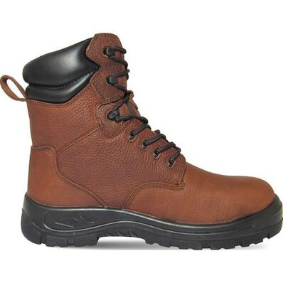 S Fellas by Genuine Grip Poseidon Men's 8 Inch Composite Toe Electrical Hazard Waterproof Work Boot, , large