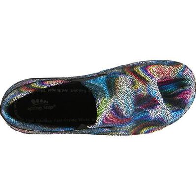 Spring Step Manila Boreal Women's Slip-Resistant Leather Slip-On Shoe, , large