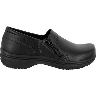 Easy WORKS by Easy Street Bentley Women's Slip-Resistant Clog, , large
