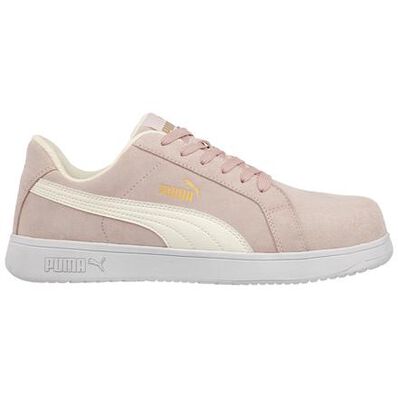 Puma Safety Iconic Suede Women's Fiberglass Toe Electrical Hazard Athletic Work Shoe, , large