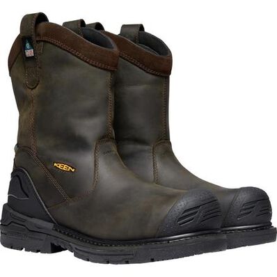 KEEN Utility® Philadelphia Men's CSA Carbon-Fiber Toe Puncture-Resisting Waterproof Work Wellington, , large