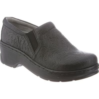 Klogs Naples Women's Slip Resistant Tooled Work Clog, , large