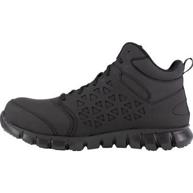 Reebok Sublite Cushion Work Mid Men's Composite Toe Electrical Hazard Athletic Shoe, , large Reebok Sublite Cushion Work Mid Men's Composite Toe Electrical Hazard Athletic Shoe, , large