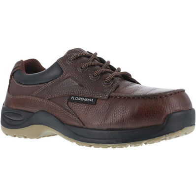 Florsheim Work Rambler Creek Composite Toe Static-Dissipative Work Casual Moc Toe Oxford, , large Florsheim Work Rambler Creek Composite Toe Static-Dissipative Work Casual Moc Toe Oxford, , large